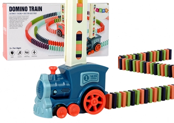 Interactieve Locomotief Trein Stapel Domino Geluid