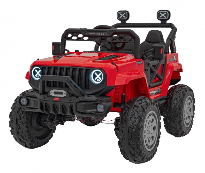 Elektrische kinderauto OFF ROAD Speed rood