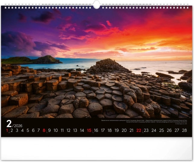 Wandkalender Landschappen 2026