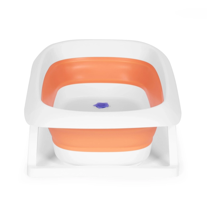 Kinderbadje - opvouwbaar badje met afvoer 81 cm - ECOTOYS – oranje