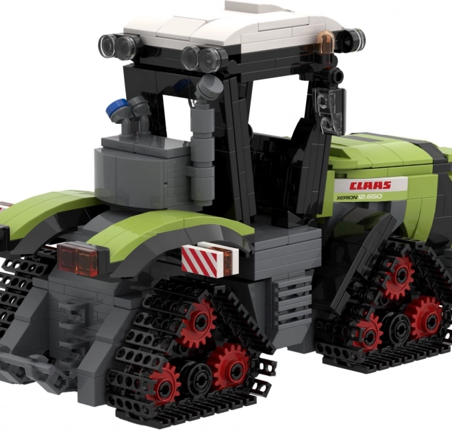 Bouwpakket BRIXIES Plus Claas Xerion 12.650 Terra Trac rupsbandtractor