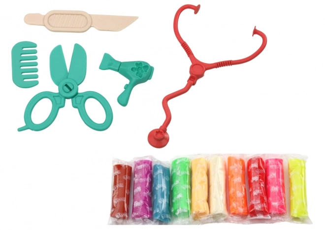 Ciastoline Creatieve set Hond in dierenarts vervoerder