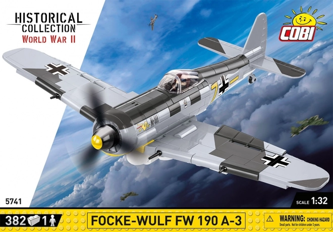 Bouwset Historische Collectie WWII Focke-Wulf FW 190 A-3 382 stenen
