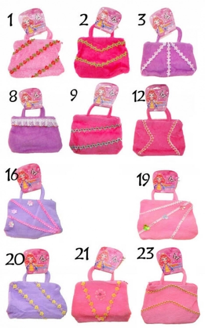 Meisjes cosmetische tas met rits
