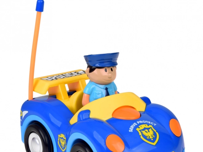 Leuk op afstand bestuurbaar politieauto voor kinderen