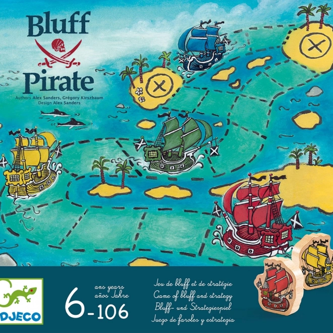 Bluffen met piraten Djeco