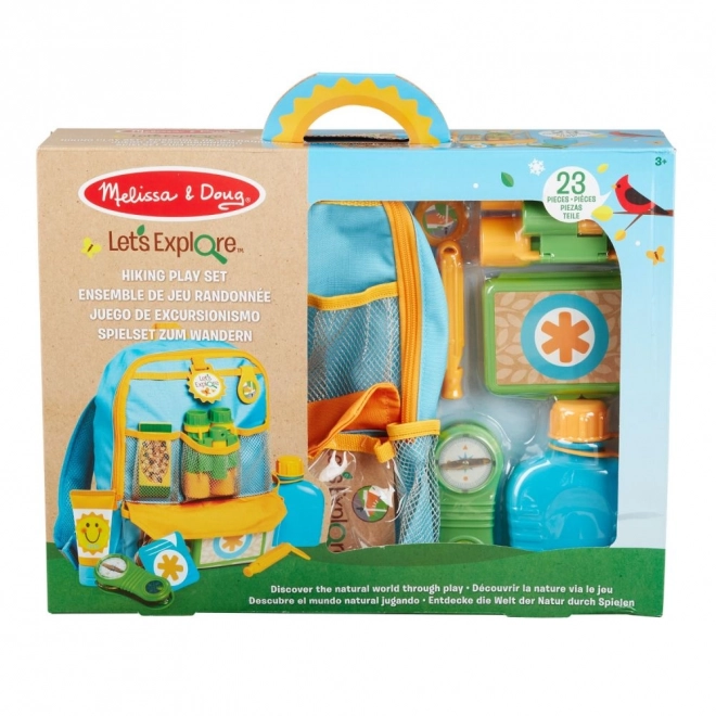 speelset voor kleine ontdekkingsreizigers met rugzak Melissa & Doug Let's Explore