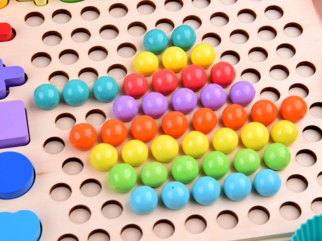 Houten educatieve bouwpakket Wiskunde