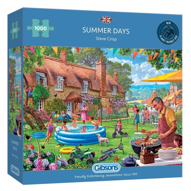 GIBSONS Puzzel Zomerdagen 1000 stukjes