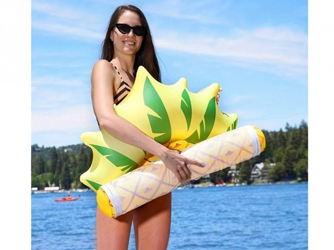 Opblaasbaar zwembad hangmat Ananas