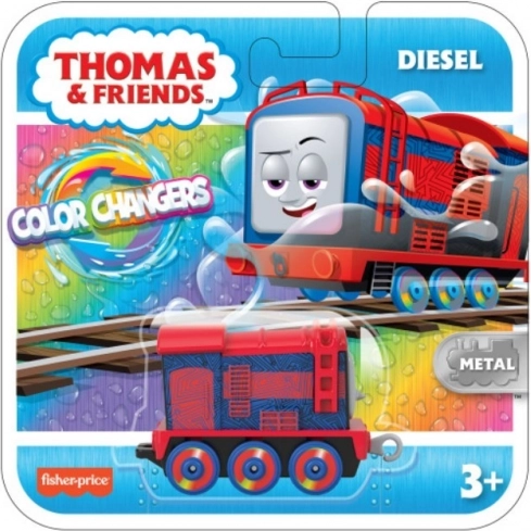 Kleurveranderende locomotief Thomas en zijn vrienden