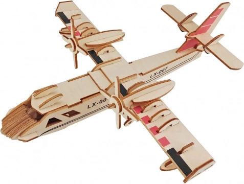 Houten 3D-puzzel bommenwerper Woodcraft