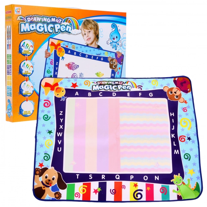 Watertekenmat met accessoires voor kinderen 3+