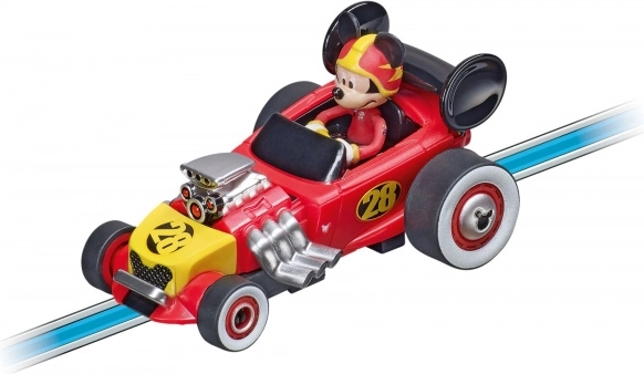 auto voor racebanen Carrera First 1:50 mickey's hot doggin' hot rod