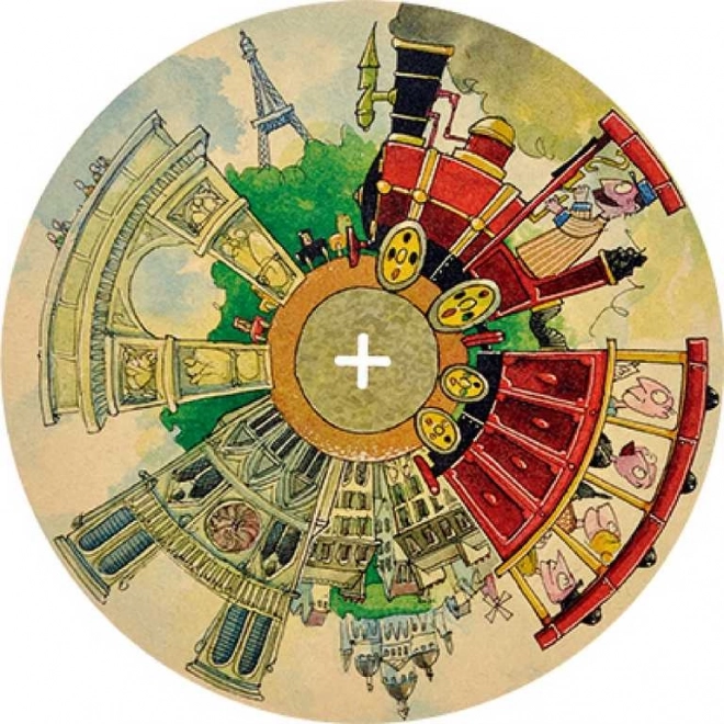 Beweegbaar houten model ARToy City – rond de wereld: Parijs