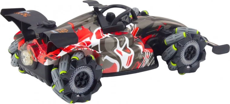 Rijden in alle richtingen en 360° spins