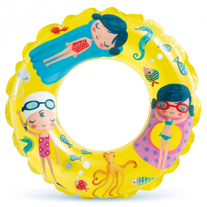 Opblaasbare ring 61 cm in zak 6-10 jaar