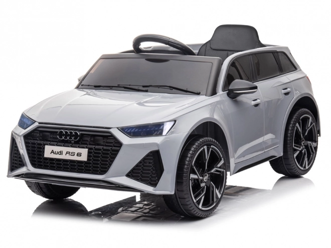 Elektrische auto Audi RS 6 voor kinderen – Roze
