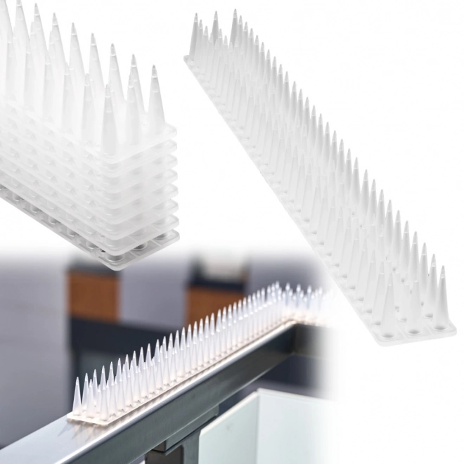 Plastic duivenpinnen wit