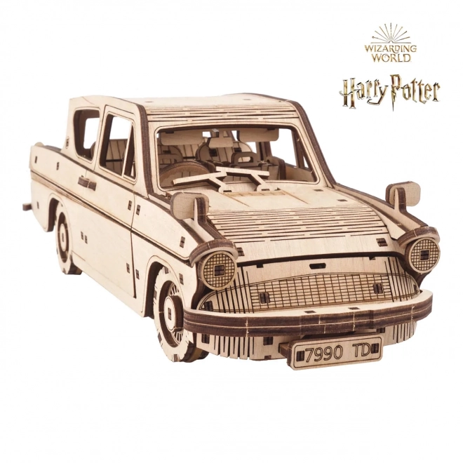 Ugears 3D houten mechanische puzzel Harry Potter Vliegende Ford Anglia