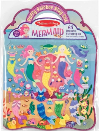 herbruikbare schuimstickers met zeemeerminnen MELISSA & DOUG