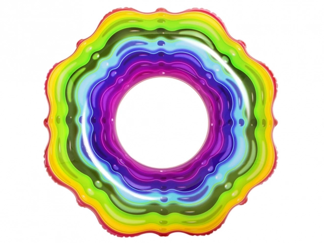 Bestway Opblaasbare ring regenboog gelei 115 cm