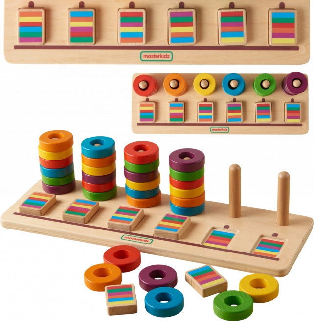 Masterkidz Montessori sorteerder voor het leren tellen en kleuren