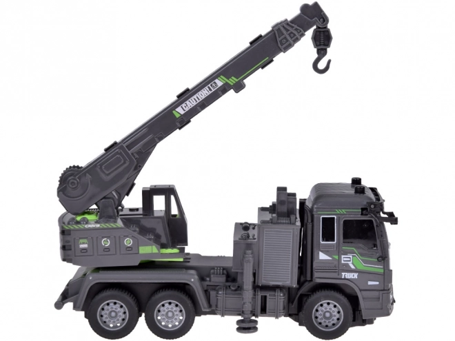 Bouwkraanwagen met LED-verlichting