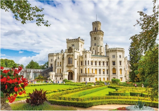 Puzzel Pittoreske Hluboká 500 stukjes