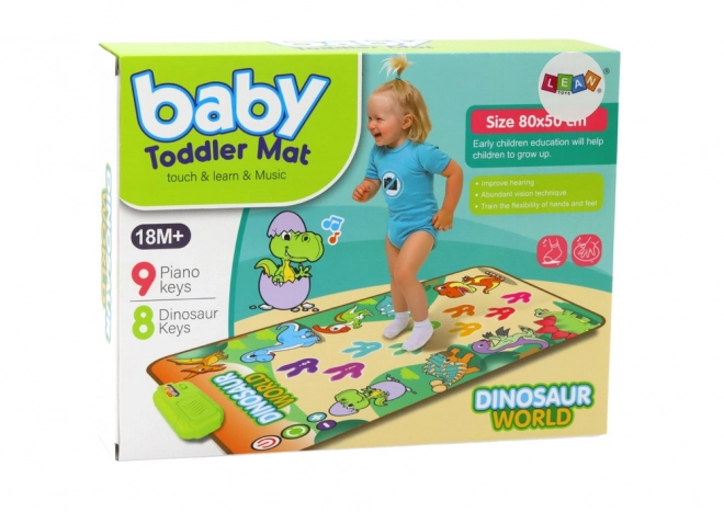 Educatieve dansmat Interactieve dinosaurussen Lichten Geluiden