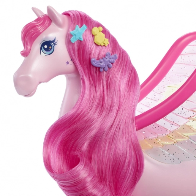 Barbie-figuur Magische Pegasus met licht en geluiden