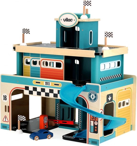 Vilac Houten Vintage Garage Vilacity