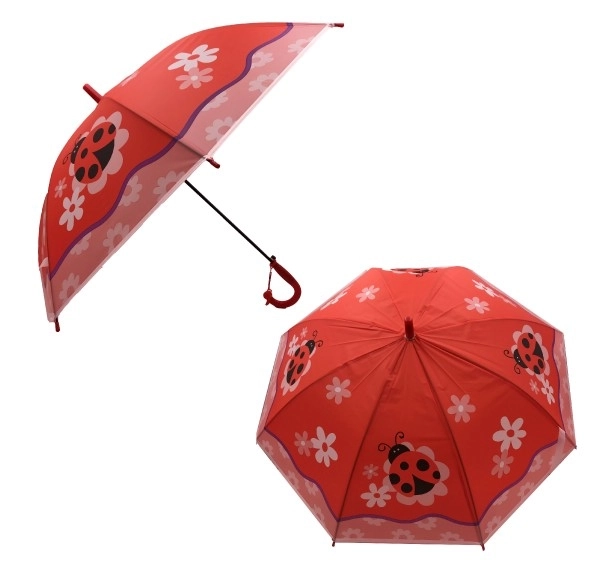 Gekleurde uitschuifbare kinderparaplu