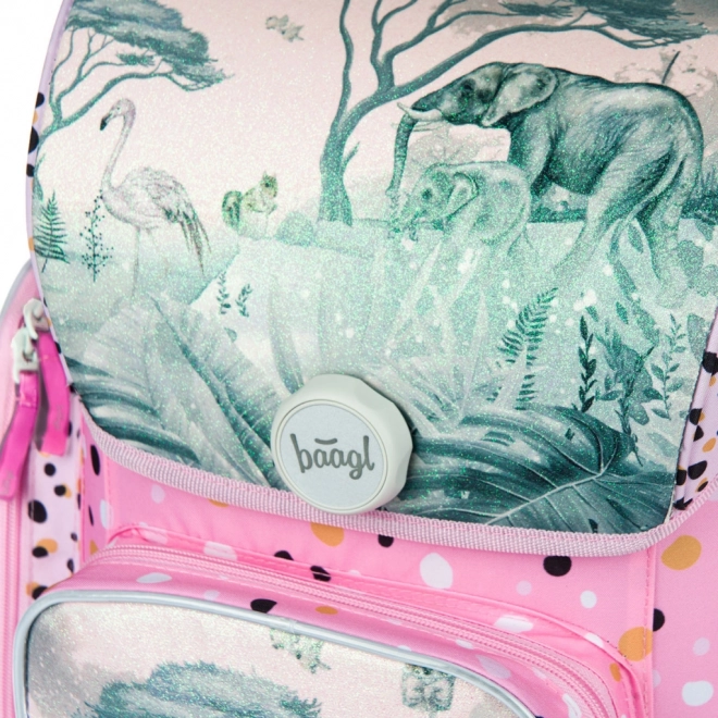 Schoolset ERGO Safari met rugzak, etui en schoenenzak
