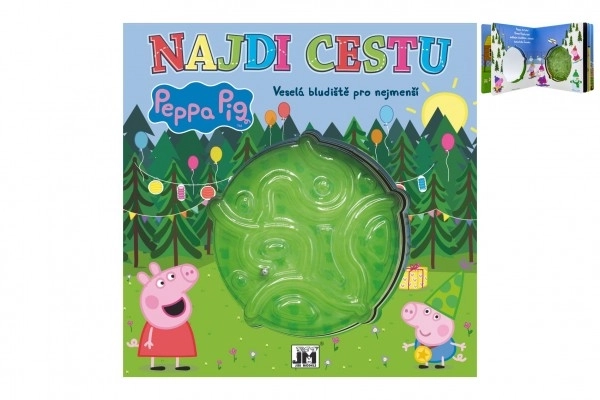 Vrolijke doolhoven Peppa Pig voor de allerkleinsten
