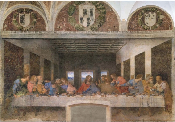 Puzzel CLEMENTONI Museum Collection: Het Laatste Avondmaal 1000 stukjes