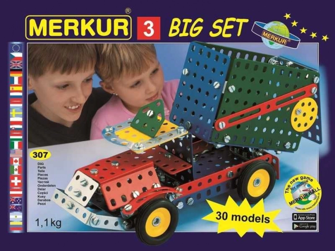Merkur 3 30 modellen - 307 onderdelen