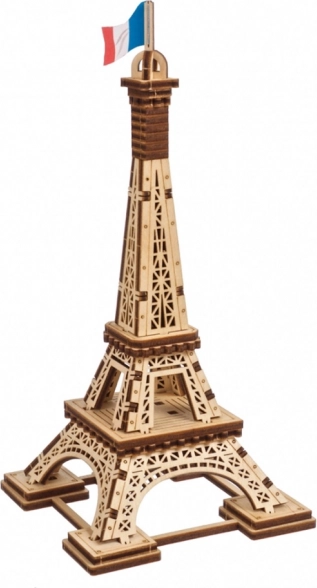 Ugears 3D houten model van de Eiffeltoren