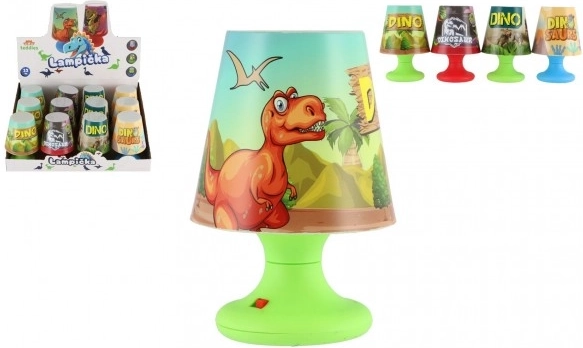 Tafel mini lampje met dinosaurus