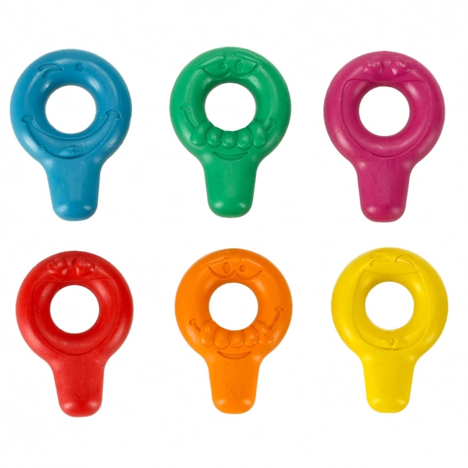 Kinderkleurpotloden ronde eerste potloden Baby Colorpeps 6 kleuren Maped