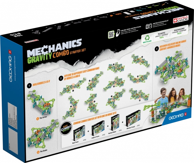 Geomag Mechanics Starter Set 153 delen