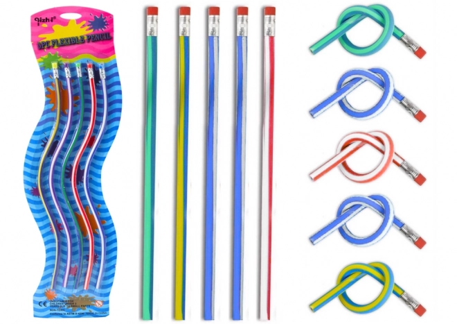 Flexibele potlood met gum