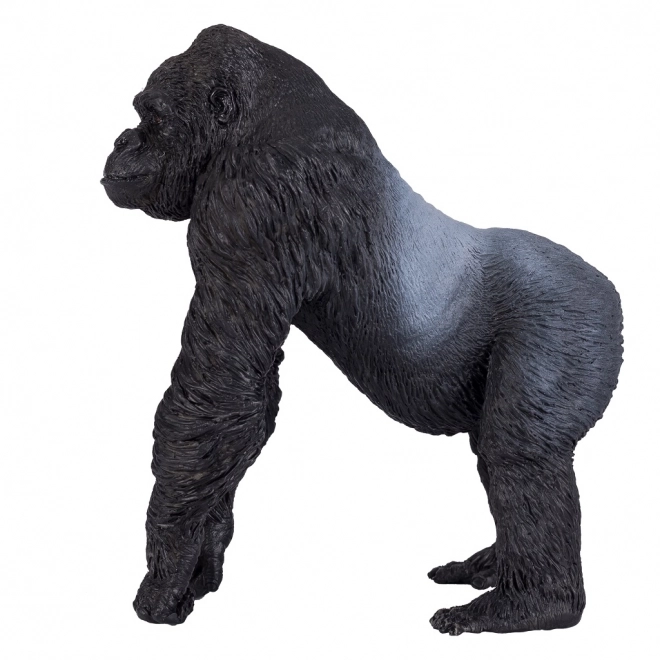 Realistische figuur van een zilverrug gorilla
