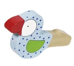 Houten fluitende vogels