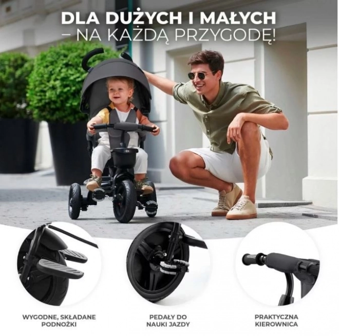 Kinder driewieler Aveo Malachite Grijs