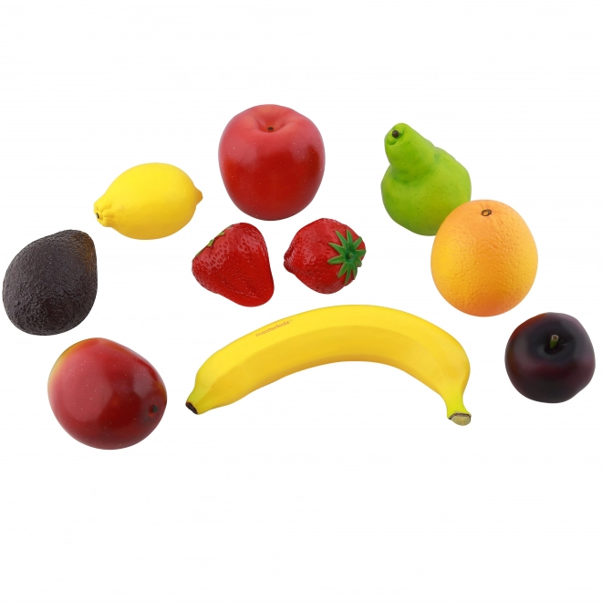 Realistisch fruitset voor de keuken, 10-delig