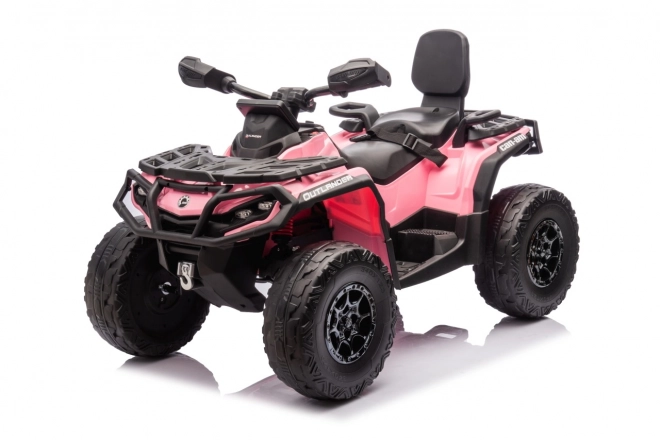 Elektrische kinderquad Outlander roze