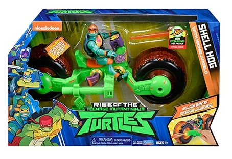 Ninja Turtles motorfiets met actiefiguur