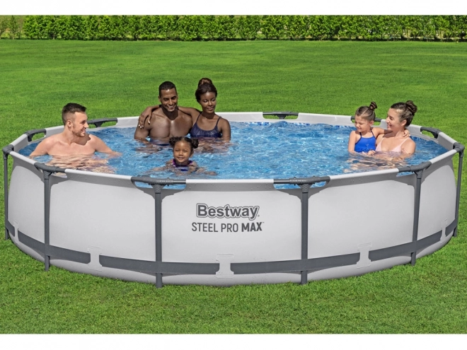 Bestway Steel Pro Max zwembad 6,473L 366x76 cm met pomp en filter