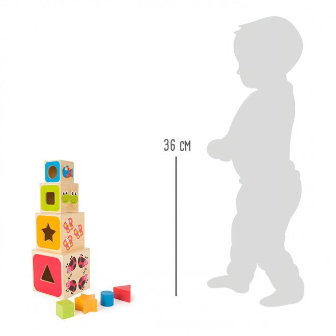 Small Foot Didactische inlegblokken ABC